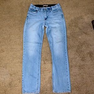 Ladies Levi’s 525 perfect waist straight legged jeans